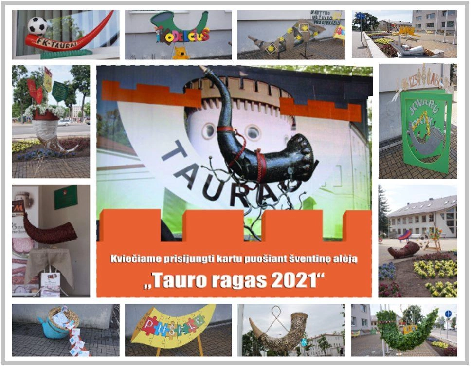 Miesto šventei  – tauro ragų alėja